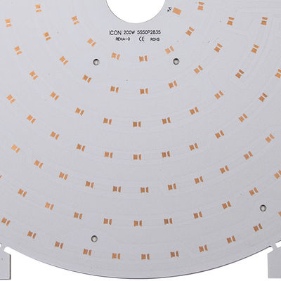 Minimales PTH-Kupfer-Stärke 25um LED PWB-Brett 24w ringsum LED-Gremium