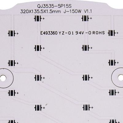 Aluminium-94V0 LED Streifen PWBs des Simplex-weißer schwarzer Silkscreen