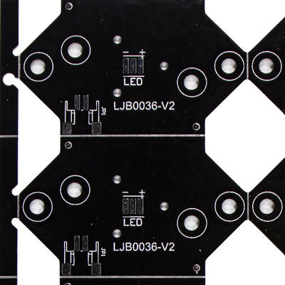 2.0mm schwarzes Lötmittel schwere kupferne PWB-Leiterplatte für Wand-Lampe